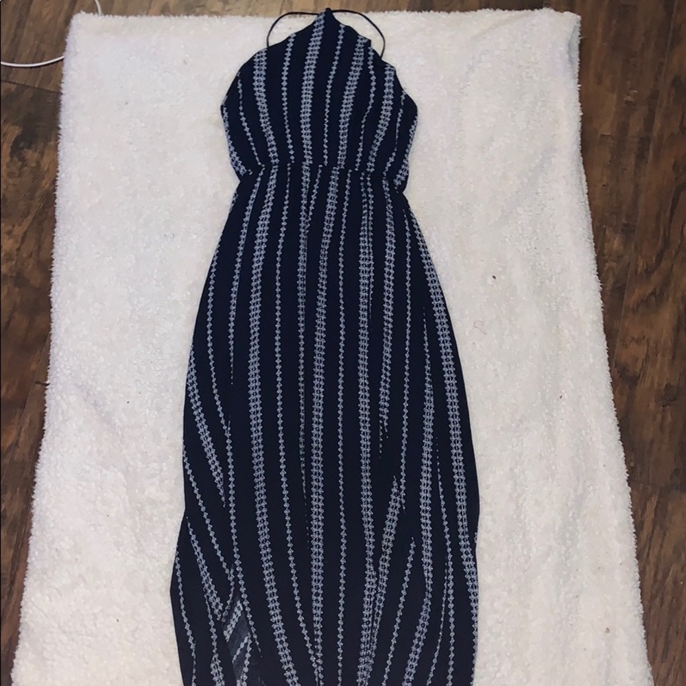 Windsor Navy and White Sun Dress